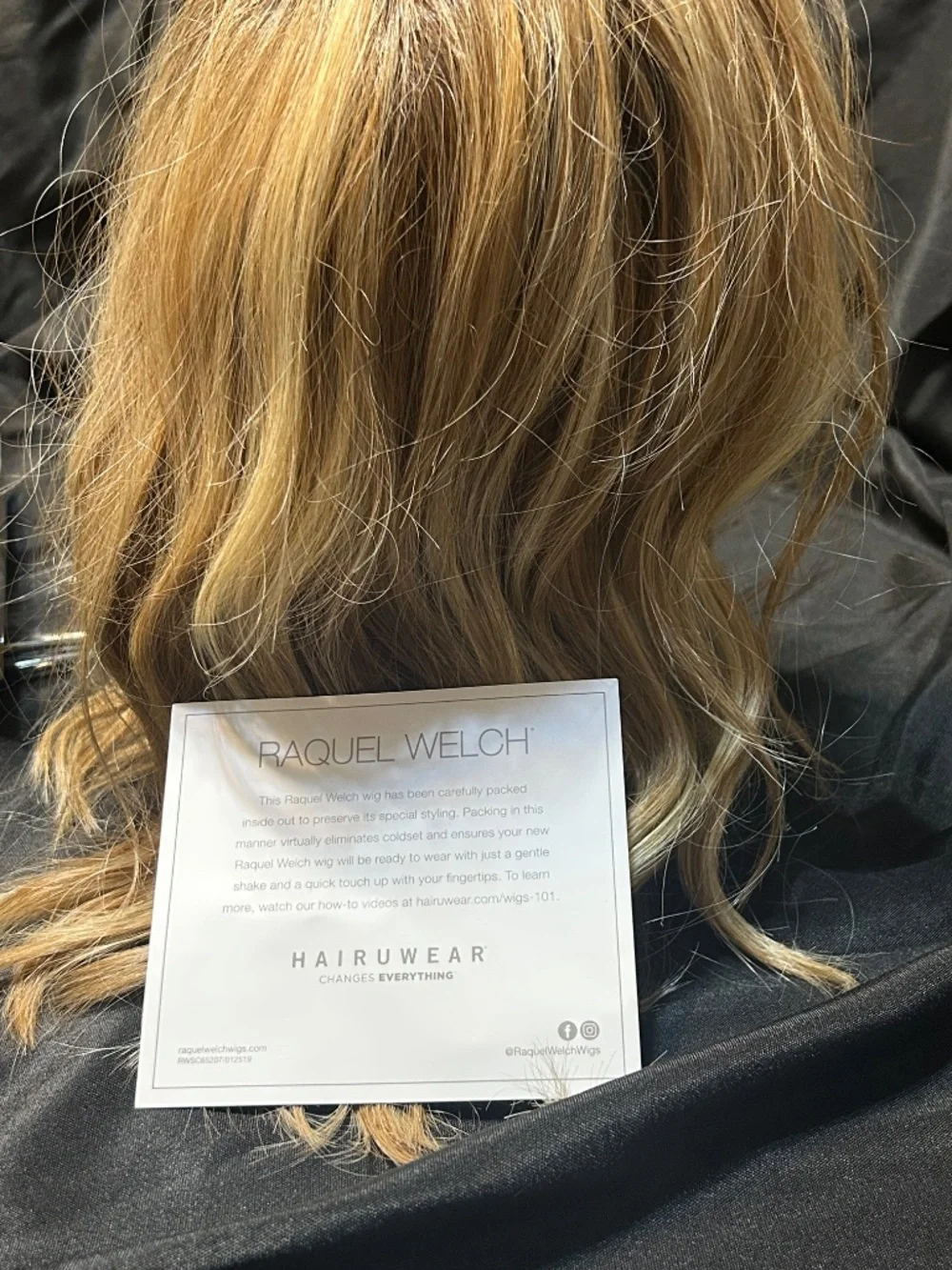 Raquel Welch  synthetic hair wig